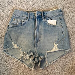 ZARA DENIM SHORTS